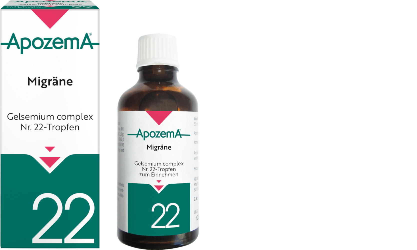 Apozema® Migräne; Gelsemium complex Nr. 22-Tropfen