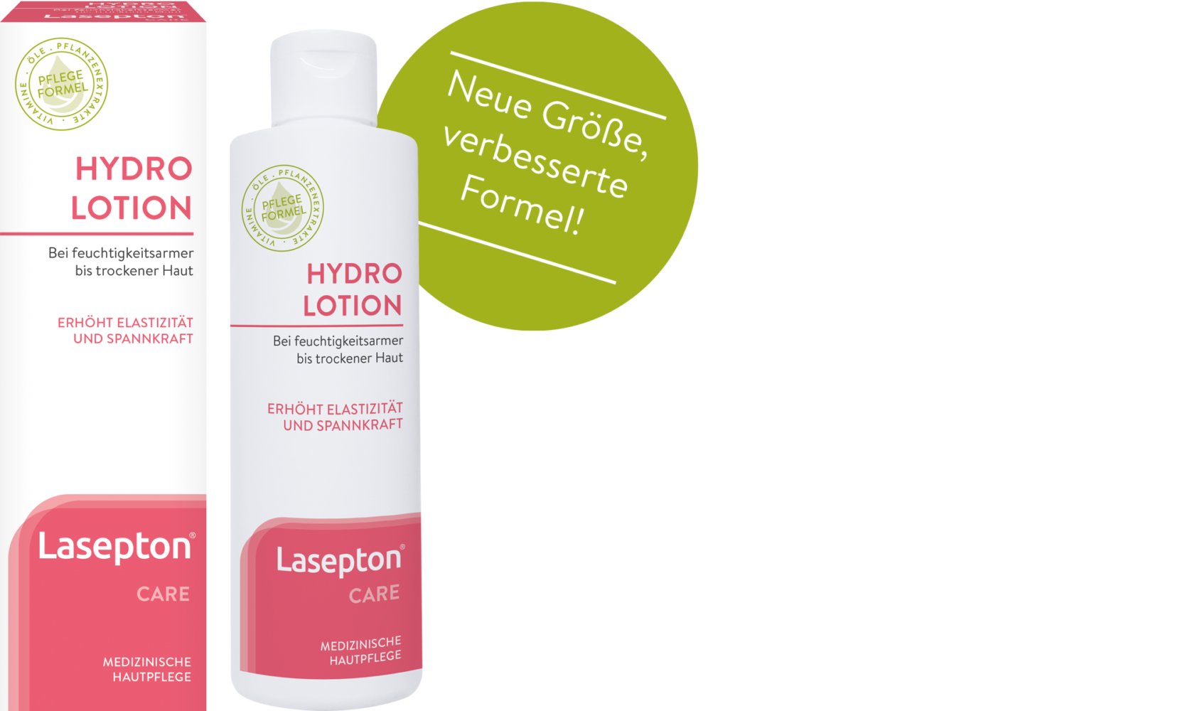 Lasepton® Hydro Lotion - Pflegendes Cremegel bei feuchtigkeitsarmer bis trockener Haut