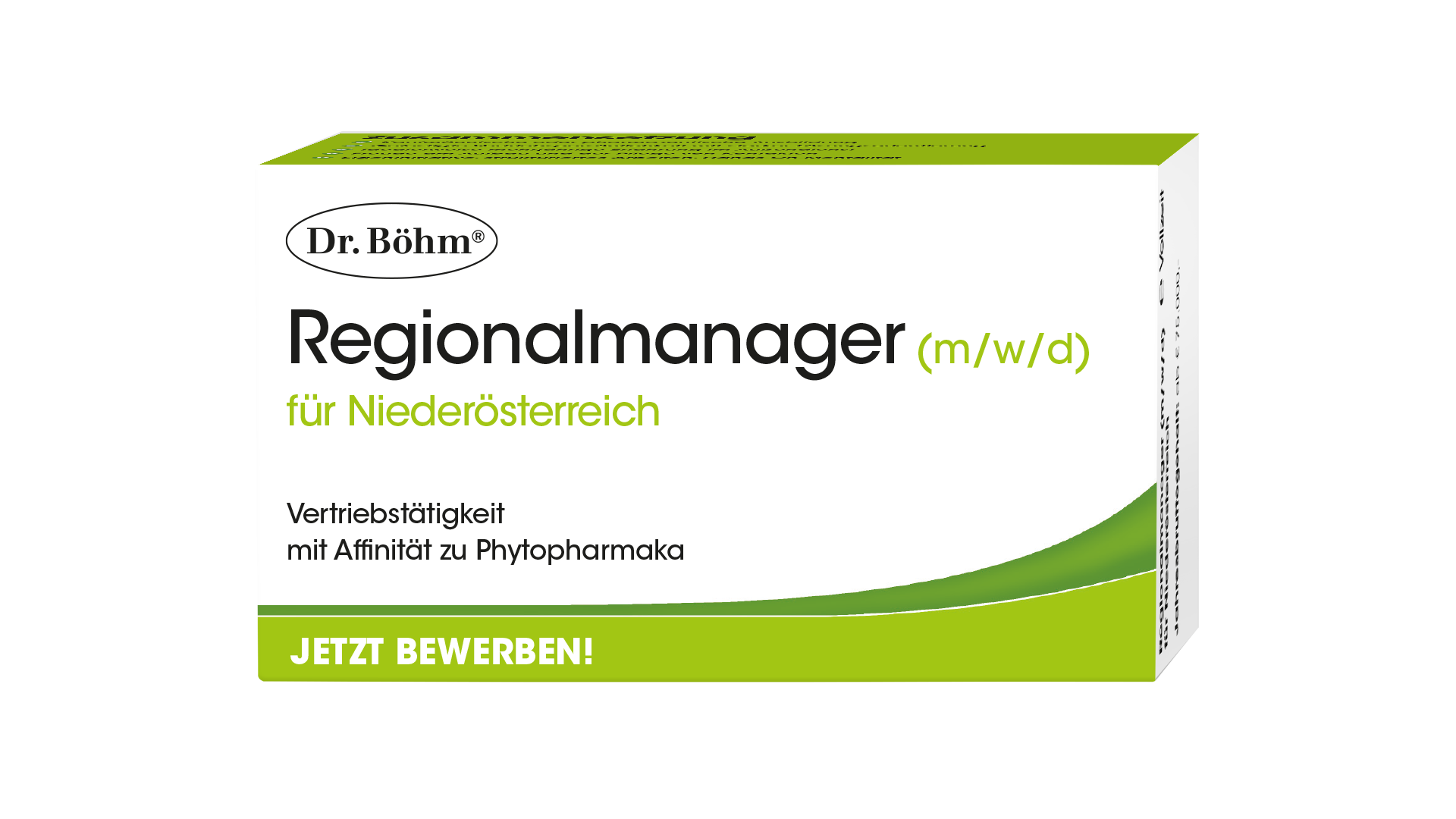 Stellenausschreibung Regionalmanager für Niederösterreich (M/W/D) | ab sofort