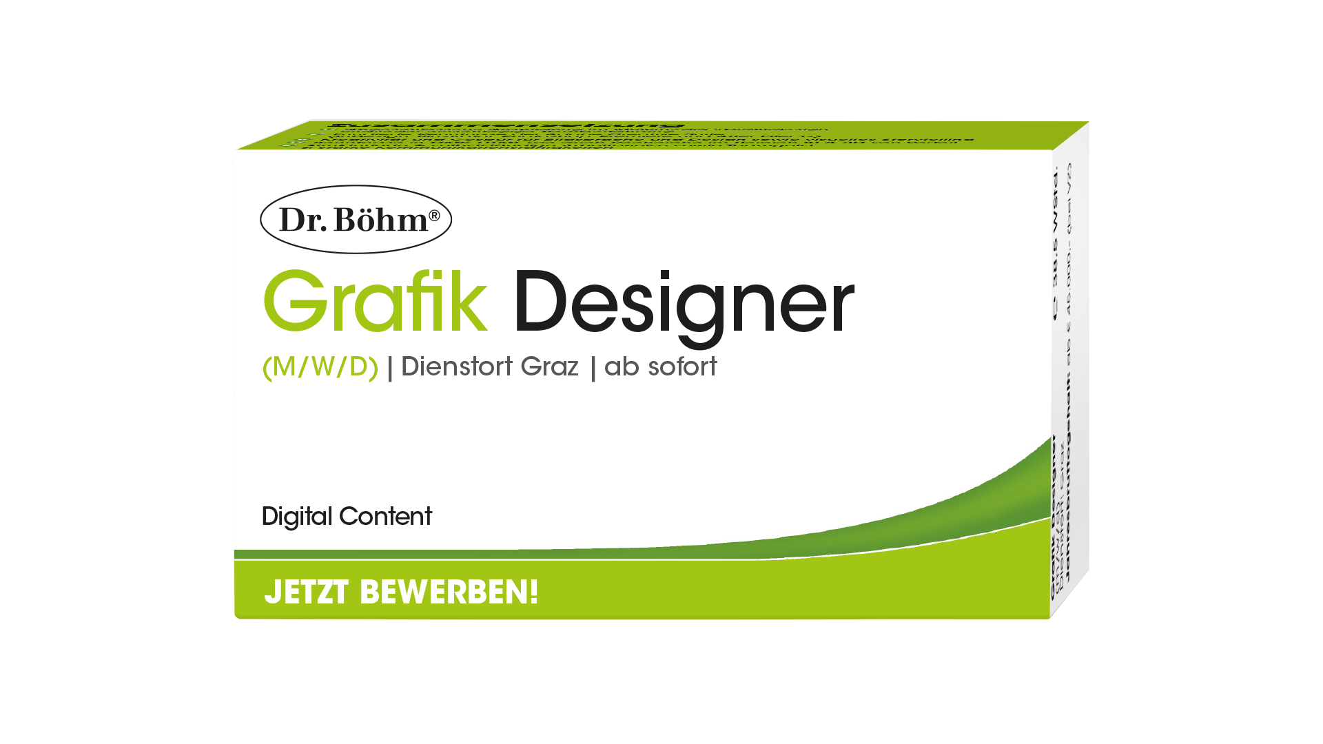 Stellenausschreibung Grafik Designer (M/W/D)