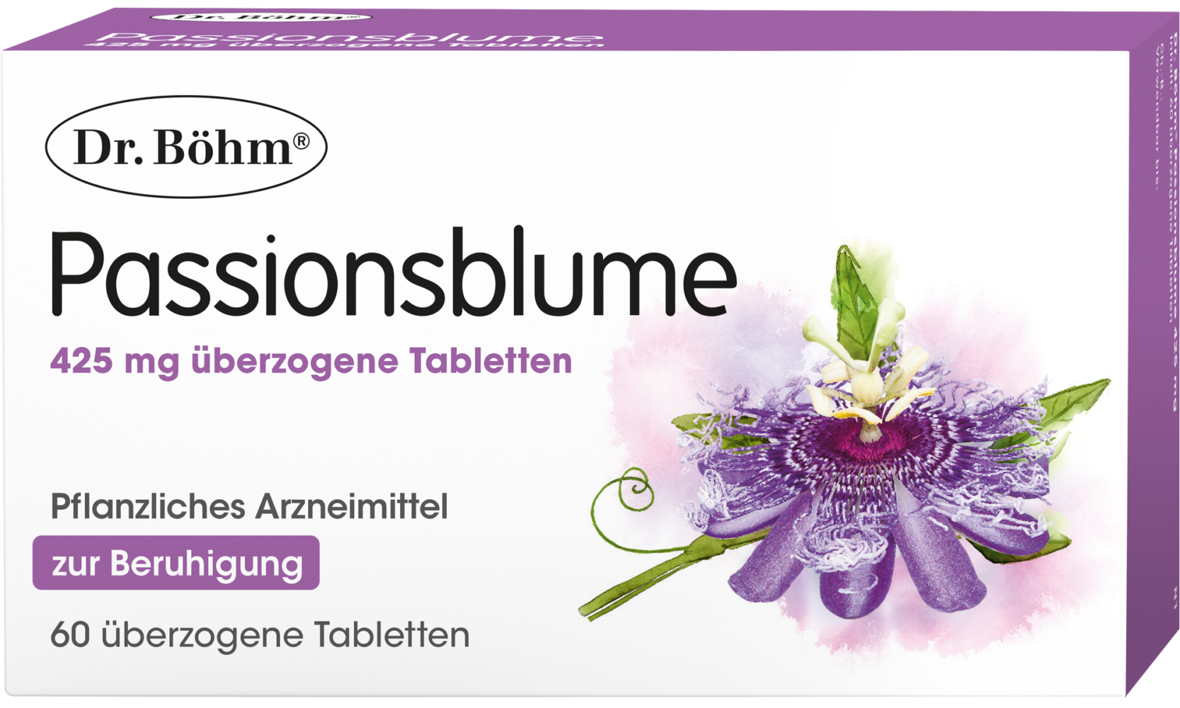 Dr. Böhm® Passionsblume 425 mg überzogene Tabletten - Pflanzliches Arzneimittel zur Beruhigung